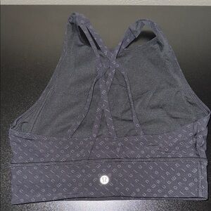 lululemon athletica Charcoal Sports Bra